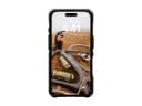 UAG Metropolis Series - Back cover for mobile phone - MagSafe compatibility - thermoplastic polyurethane (TPU), DuPont Kevlar - kevlar black - for Apple iPhone 16