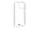 UAG Rugged Plyo Case for iPhone 14 Ice - Back cover for mobile phone - polycarbonate backboard, thermoplastic polyurethane (TPU) frame - ice - 6.1" - for Apple iPhone 14
