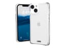 UAG Rugged Plyo Case for iPhone 14 Ice - Back cover for mobile phone - polycarbonate backboard, thermoplastic polyurethane (TPU) frame - ice - 6.1" - for Apple iPhone 14