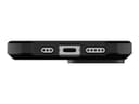 UAG Rugged Case for Apple iPhone 15 [6.1-inch] - Essential Armor Black - Back cover for mobile phone - MagSafe compatibility - black - for Apple iPhone 15