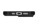 UAG Essential Armor Series - Back cover for mobile phone - MagSafe compatibility - black - for Apple iPhone 16
