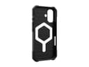UAG Essential Armor Series - Back cover for mobile phone - MagSafe compatibility - black - for Apple iPhone 16
