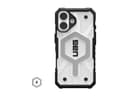 UAG Pathfinder Series - Back cover for mobile phone - MagSafe compatibility - thermoplastic polyurethane (TPU) - ice silver - for Apple iPhone 16