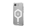 UAG Plyo Series - Back cover for mobile phone - MagSafe compatibility - PC backplate, thermoplastic polyurethane (TPU) frame - ice/white - for Apple iPhone 16e