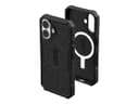 UAG Pathfinder Series - Back cover for mobile phone - MagSafe compatibility - thermoplastic polyurethane (TPU) - black - for Apple iPhone 16
