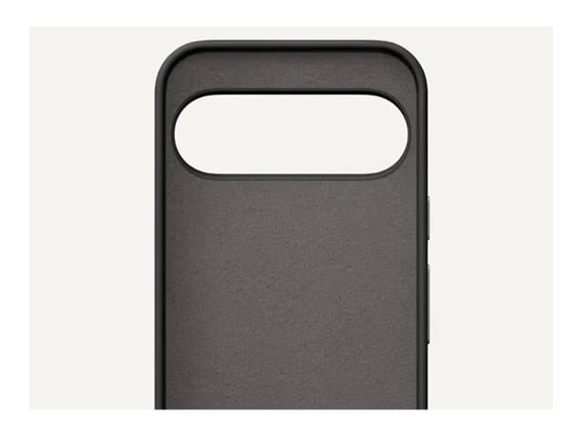 Google - Back cover for mobile phone - polycarbonate shell, silicone, microfibre lining - obsidian - for Pixel 9 Pro XL