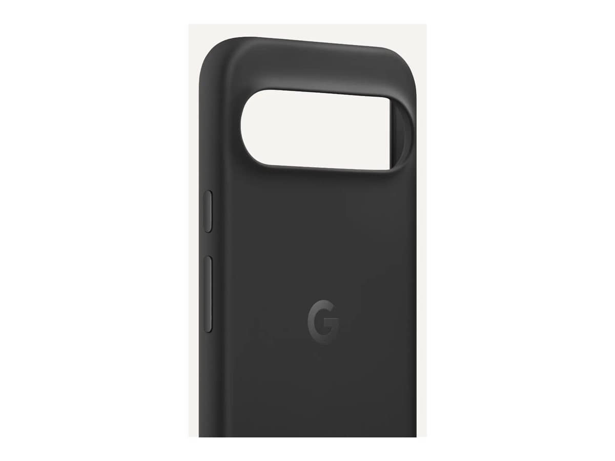 Google - Back cover for mobile phone - polycarbonate shell, silicone, microfibre lining - obsidian - for Pixel 9 Pro XL — view 2