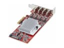 StarTech.com 4-Port USB Type-C PCIe Card, USB-C 10Gb, 4x Controllers, TAA
