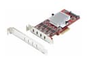 StarTech.com 4-Port USB Type-C PCIe Card, USB-C 10Gb, 4x Controllers, TAA