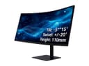 Acer 34" Monitor CZ342CURJ0bmiphuzx