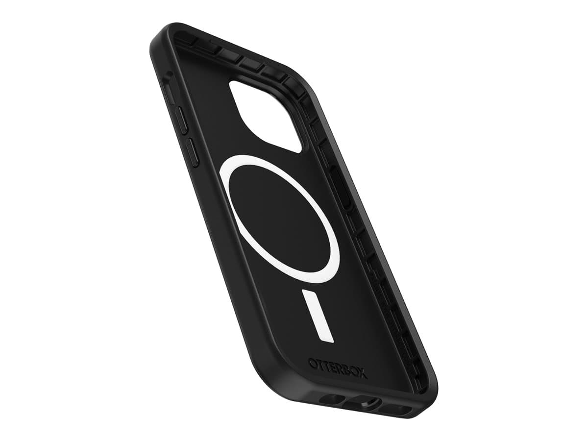 OtterBox Symmetry MagSafe Case for iPhone 16e, 15, 14, 13, Shockproof, Drop proof, Protective Thin Case, 3x Tested to Military Standard, Black, No Retail Packaging