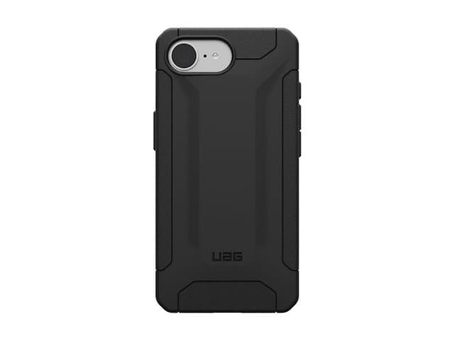 UAG Scout Series - Back cover for mobile phone - black - for Apple iPhone 16e