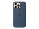 Apple - Back cover for mobile phone - MagSafe compatibility - silicone - denim - for iPhone 16 Pro Max