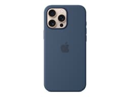 Apple - Back cover for mobile phone - MagSafe compatibility - silicone - denim - for iPhone 16 Pro Max