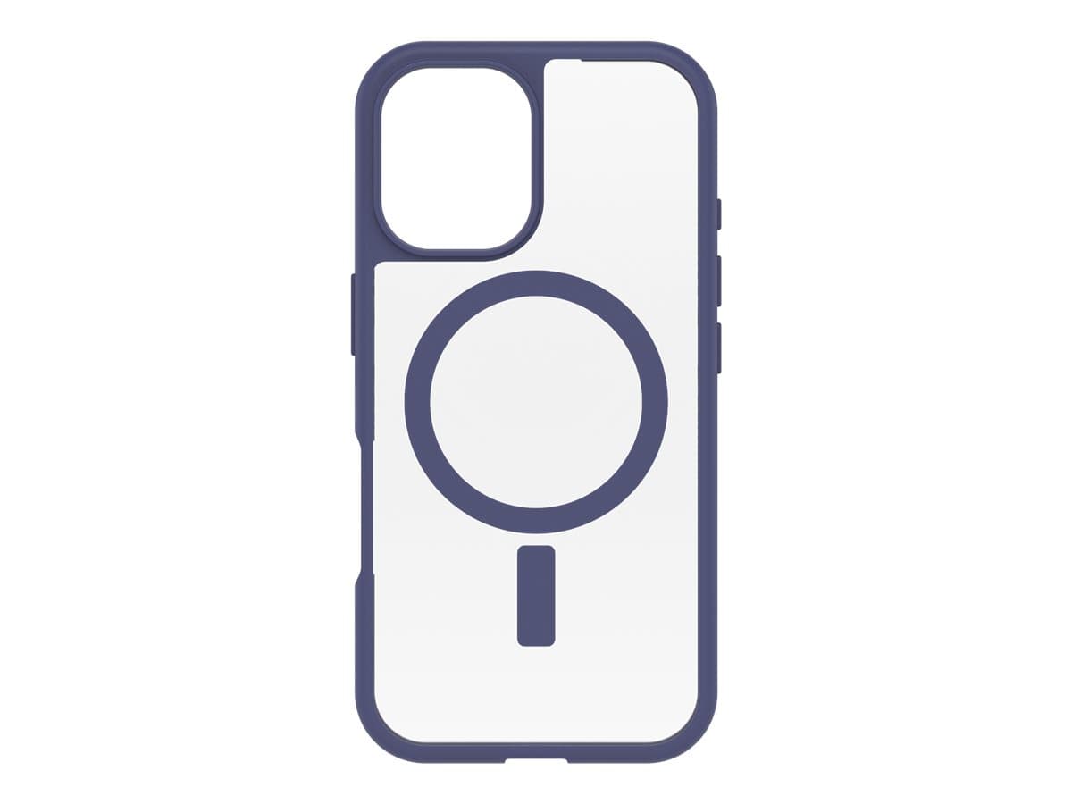 OtterBox React Series - Back cover for mobile phone - MagSafe compatibility - recycled plastic - denver dusk purple - for Apple iPhone 16