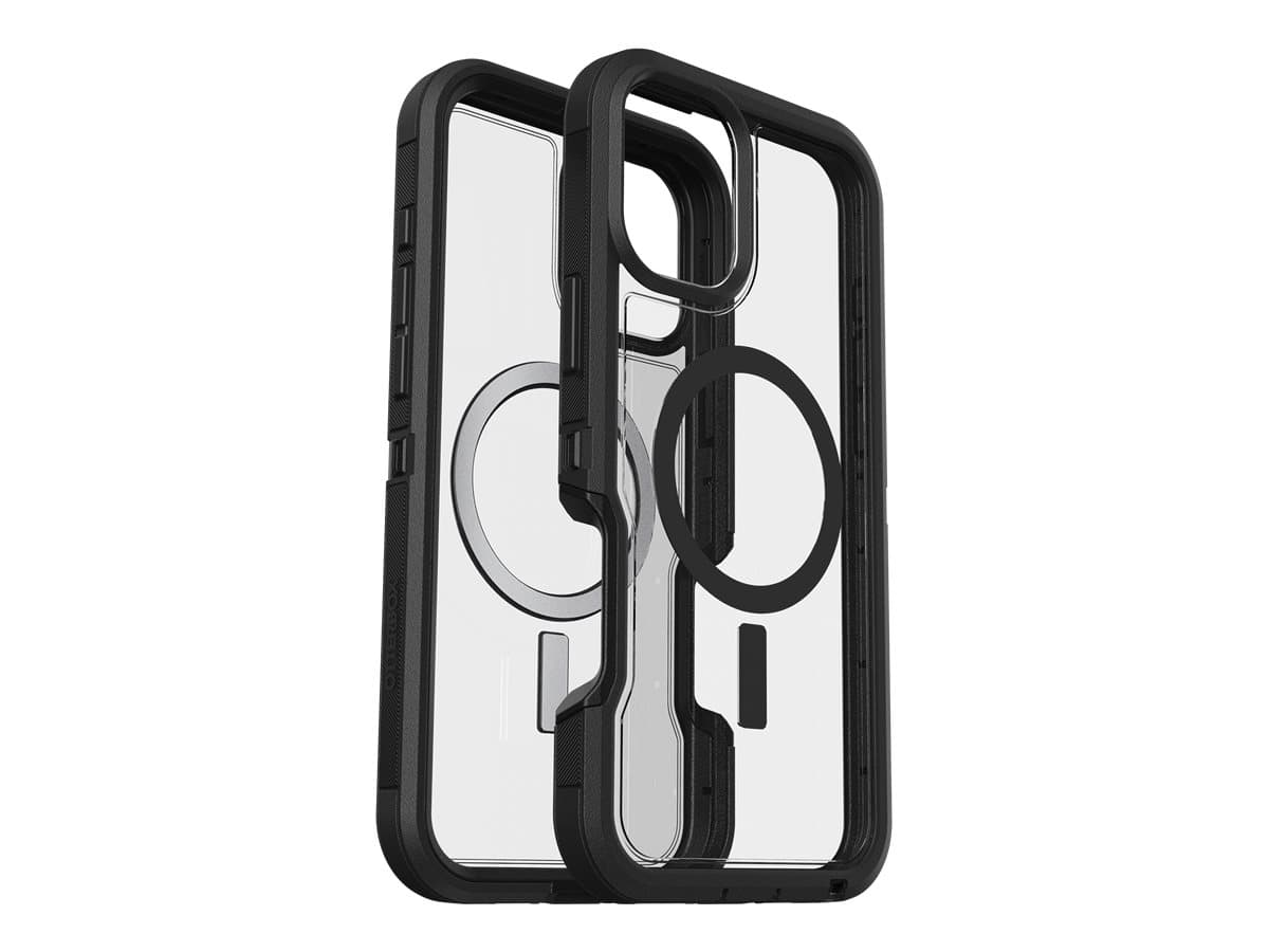 OtterBox Defender XT Clear Apple iPhone 16 Plus Dark Side - clear/black