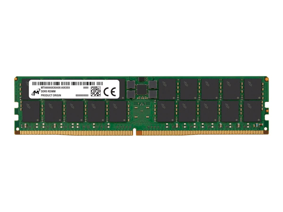 Micron - DDR5 - module - 64 GB - DIMM 288-pin — view 1