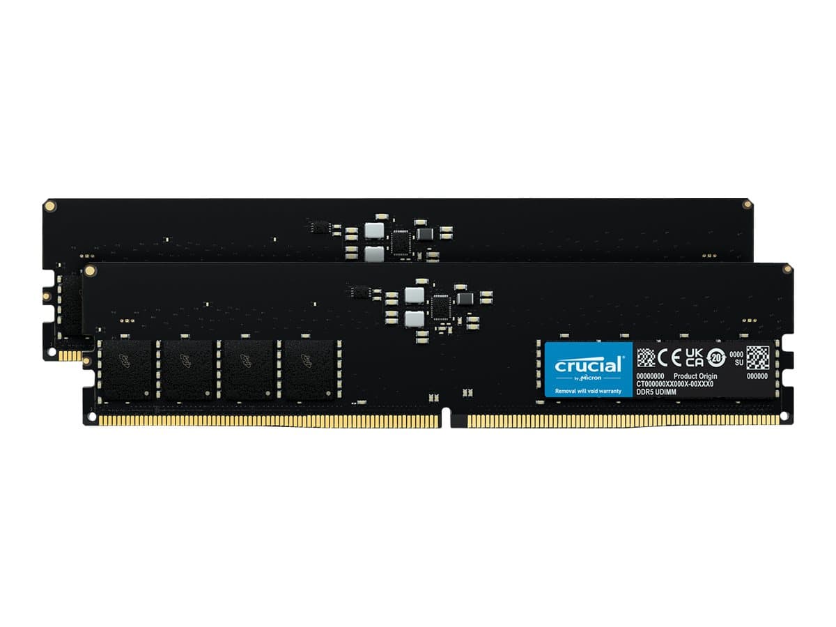 Crucial - DDR5 - kit - 64 GB: 2 x 32 GB - DIMM 288-pin