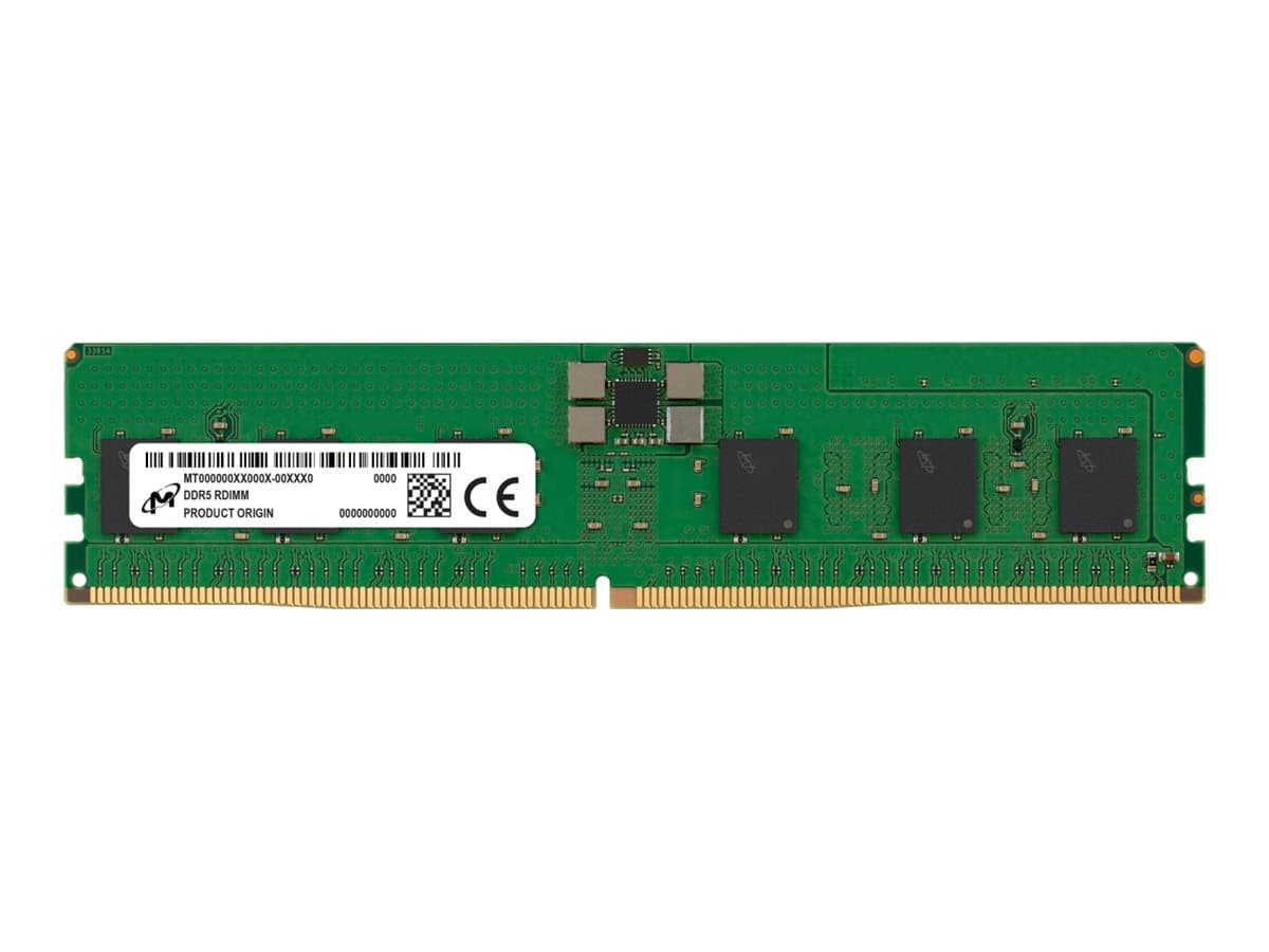 Micron - DDR5 - module - 16 GB - DIMM 288-pin — view 1