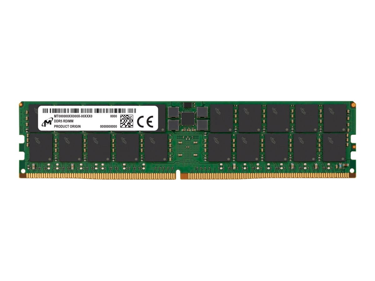 Micron - DDR5 - module - 64 GB - DIMM 288-pin — view 1