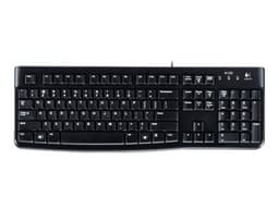 Logitech Keyboard K120 for Business Wired USB low profile Black