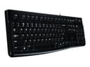 Logitech Keyboard K120 for Business Wired USB low profile Black
