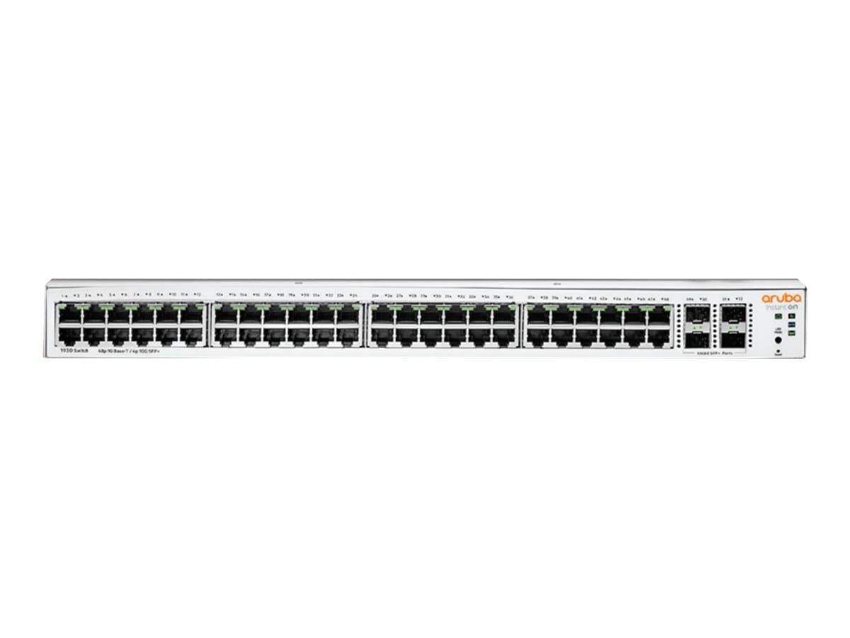 HPE Networking Instant On 1930 48G Class4 PoE 4SFP/SFP+ 370W Switch