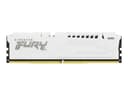 Kingston FURY Beast - DDR5 - kit - 32 GB: 2 x 16 GB - DIMM 288-pin - 6400 MHz / PC5-51200 - CL32 - 1.4 V - unbuffered - on-die ECC - white thumbnail 1