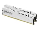 Kingston FURY Beast - DDR5 - kit - 32 GB: 2 x 16 GB - DIMM 288-pin - 6000 MT/s / PC5-48000 - CL30 - 1.4 V - unbuffered - on-die ECC - white thumbnail 1