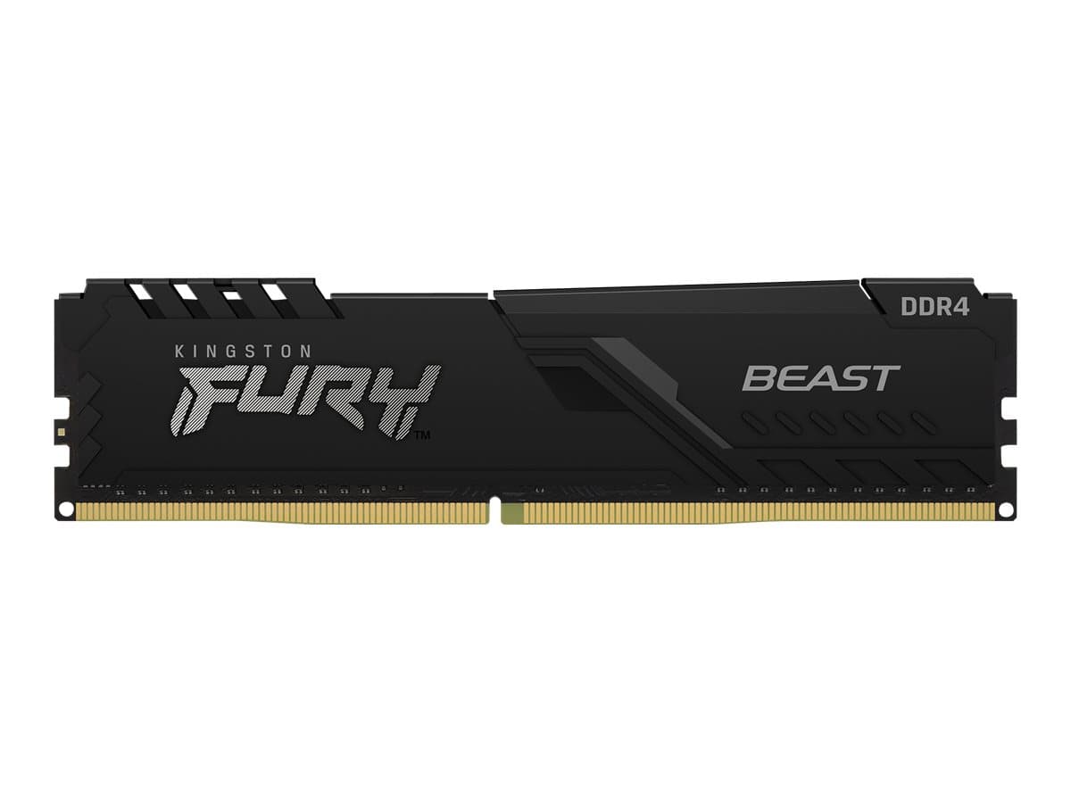 Kingston FURY Beast - DDR5 - kit - 32 GB: 2 x 16 GB - DIMM 288-pin - 6800 MHz / PC5-54400 - CL34 - 1.4 V - unbuffered - on-die ECC - black — image 1