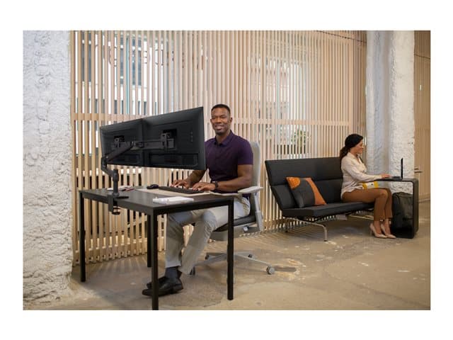 ERGOTRON LX Desk Dual Direct Arm — view 7