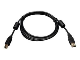 Eaton Tripp Lite Series USB 2.0 A to B Cable with Ferrite Chokes (M/M), 3 ft. (0.91 m)