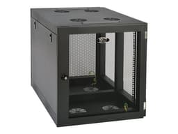 Eaton Tripp Lite Series 12U Wall Mount Rack Enclosure Server Cabinet Side Mount Wallmount