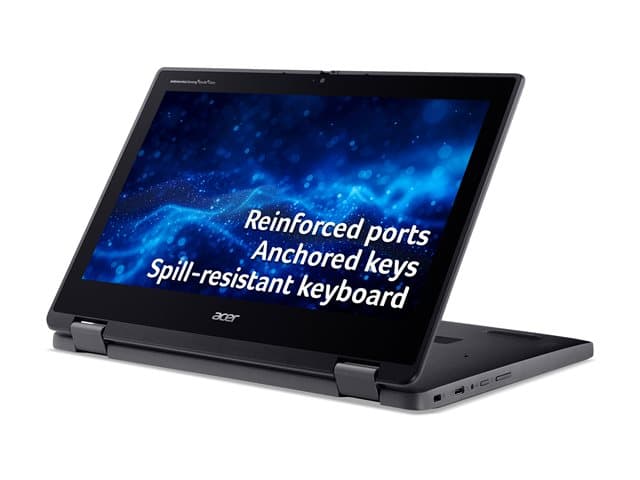 Acer Chromebook Spin 311 R724T-TCO - 11.6" - MediaTek Kompanio 528 - MT8186TV/AZA - 8 GB RAM - 64 GB eMMC - UK