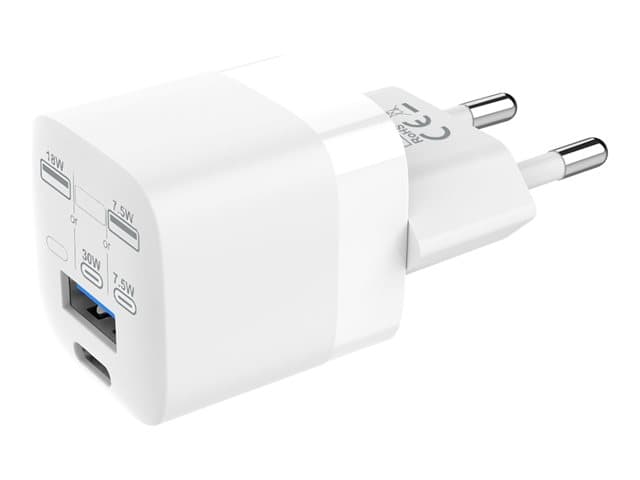 VISION Professional installation-grade USB A and C Fast Charger with EU Plug adapter - LIFETIME WARRANTY