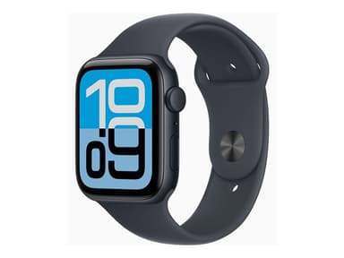 Apple Watch SE 3 (GPS) - midnight aluminium - smart watch with sport band - midnight - 64 GB