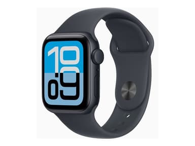 Apple Watch SE 3 (GPS) - midnight aluminium - smart watch with sport band - midnight - 64 GB
