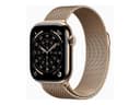 Apple Watch Series 11 (GPS + Cellular) - gold titanium - smart watch with milanese loop - gold - 64 GB thumbnail 1