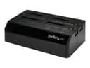 StarTech.com 4-Bay USB 3.0 to SATA Hard Drive Docking Station, USB Hard Drive Dock, External 2.53.5 SATA III (6Gbps) SSDHDD Docking Station, Hot-Swappable Hard Drive Bay - Dual 40mm Fans, Top-Loading - storage enclosure