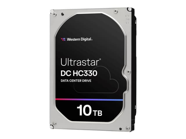 WD Ultrastar DC HC330 WUS721010ALE6L4 - hard drive - 10 TB - SATA 6Gb/s