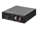 StarTech.com HDMI Audio Extractor - 4K 60Hz - HDMI Audio De-embedder - HDR - Toslink Optical Audio - Dual RCA Audio - HDMI Audio (HD202A) - HDMI audio signal extractor thumbnail 1