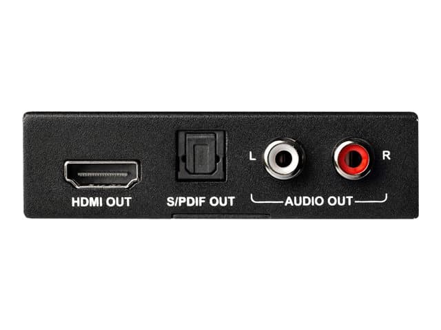 StarTech.com HDMI Audio Extractor - 4K 60Hz - HDMI Audio De-embedder - HDR - Toslink Optical Audio - Dual RCA Audio - HDMI Audio (HD202A) - HDMI audio signal extractor — view 7