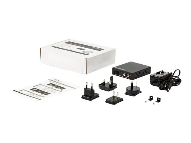 StarTech.com HDMI Audio Extractor - 4K 60Hz - HDMI Audio De-embedder - HDR - Toslink Optical Audio - Dual RCA Audio - HDMI Audio (HD202A) - HDMI audio signal extractor — view 3