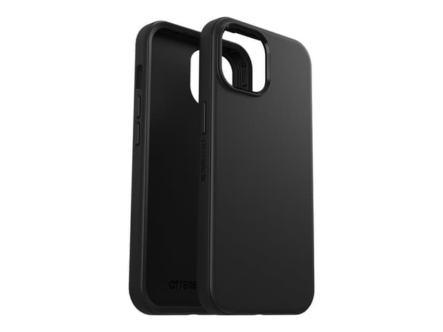 OtterBox Symmetry Case for iPhone 16e, 15, 14, 13, Shockproof, Drop proof, Protective Thin Case, 3x Tested to Military Standard, Black, No Retail Packaging