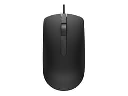 Dell MS116 - Mouse - optical - 2 buttons - wired - USB - black