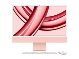 Allinone 24inch iMac with Retina 4.5K display M3 chip with 8core CPU and 8core GPU 8GB RAM 256GB SSD Pink Z198