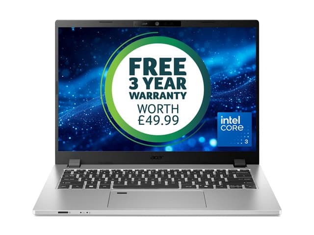 Acer TravelMate P2 14 TMP214-56-TCO - 14" - Intel Core 3 - 100U - 8 GB RAM - 256 GB SSD - UK — view 6