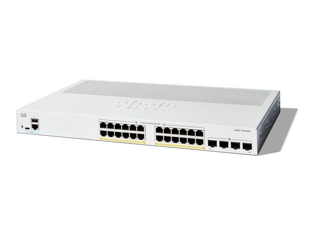 Cisco Catalyst 1300-24P-4G - switch - 24 ports - Managed - rack-mountable
