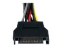 StarTech.com 6in SATA Power Y Splitter Cable Adapter thumbnail 3
