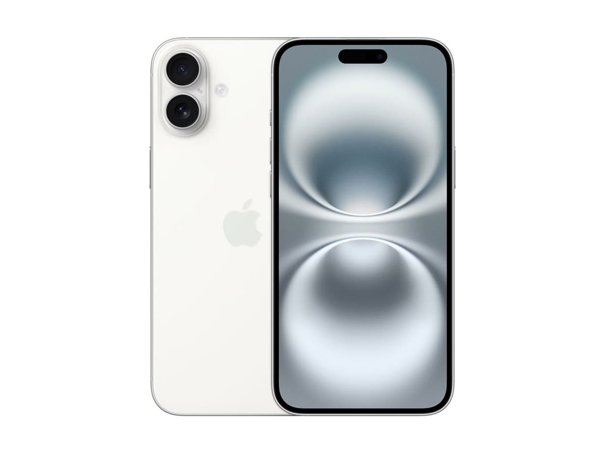 Apple iPhone 16 Plus - white - 5G smartphone - 128 GB - GSM — view 1